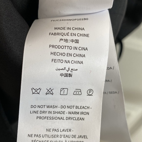 Valeska Valentina Jasso Collado w/ Fabrique Caspian Buckle Dress Wool Silk Blend - Picture 14 of 16